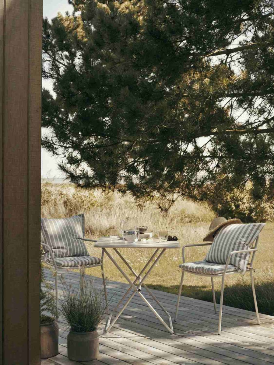 Broste Copenhagen Marta Kissenbezug 50x50 cm, Gr&uuml;n