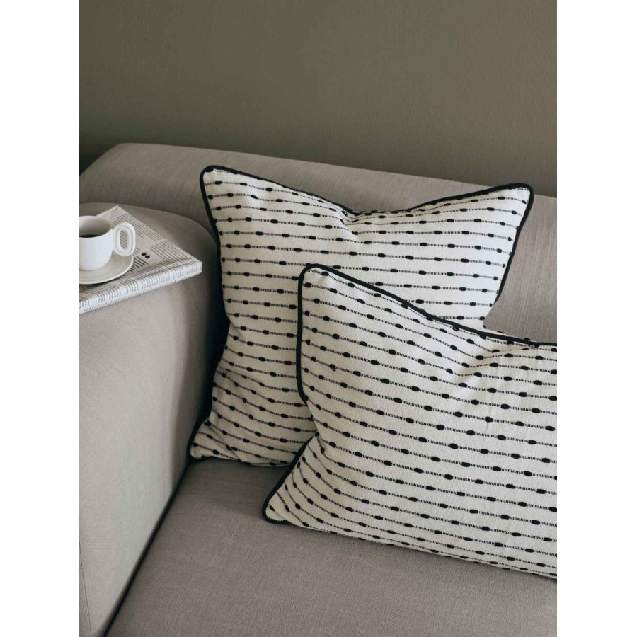 Broste Copenhagen Sue Kissenbezug 40x60 cm, Wei&szlig;