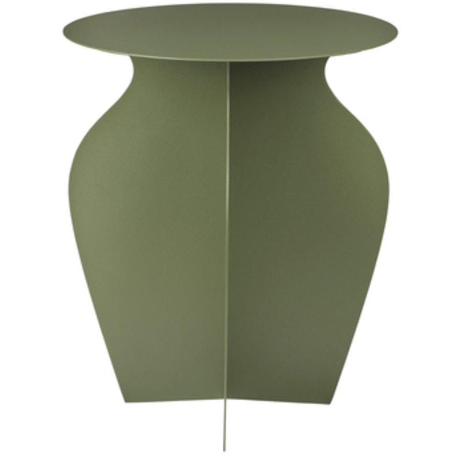 Broste Copenhagen Urna Beistelltisch H45 cm, Grape Leaf Green