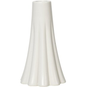 Broste Copenhagen Heli Lysestage H14 cm, Cream