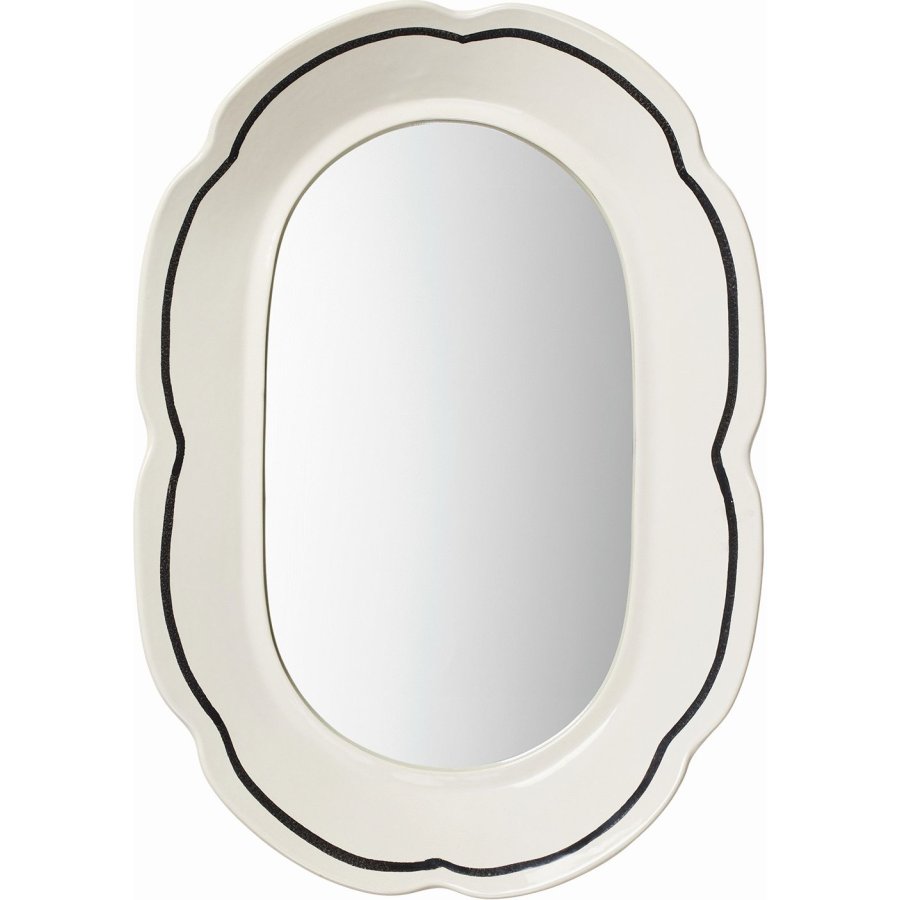 Broste Copenhagen Hilma Spiegel 3045cm, Wei