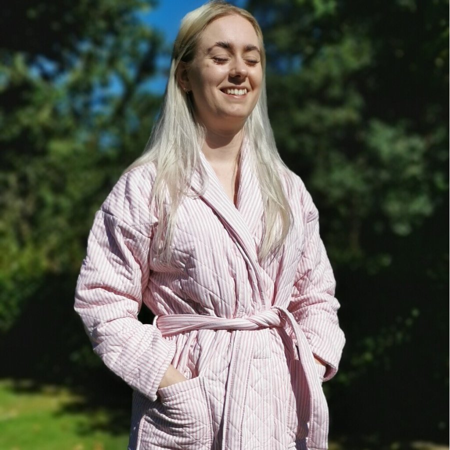 bySKAGEN Badekbe XL, Rosa/Hvid
