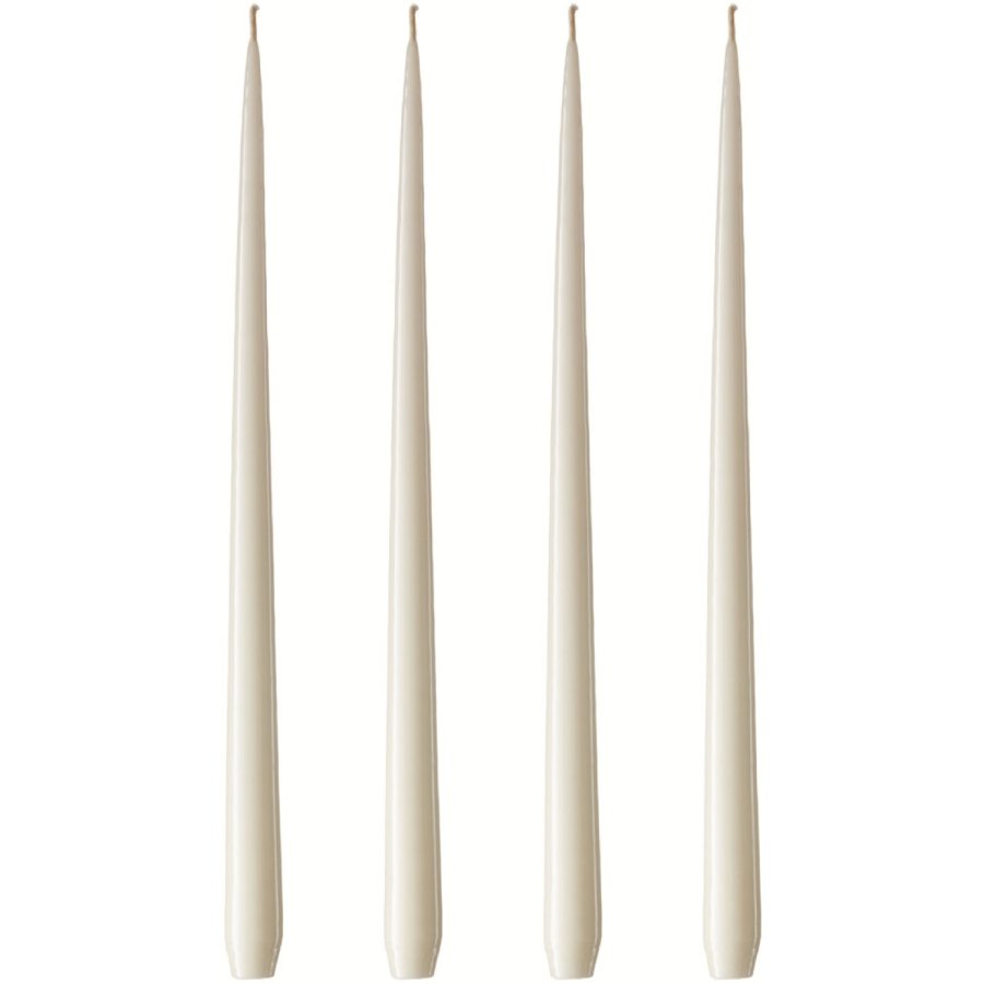 ester & erik Kertelys 4 stk. �1,6/H24 cm, Ivory
