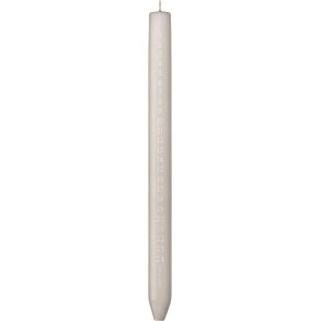 ester & erik Kalenderlys �2,6/H28 cm, Linen Grey