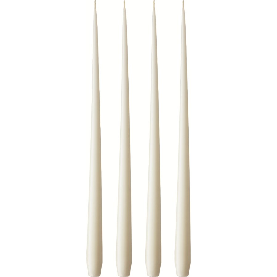 ester & erik Stagelys 4 stk. �2,6/H42 cm, Ivory
