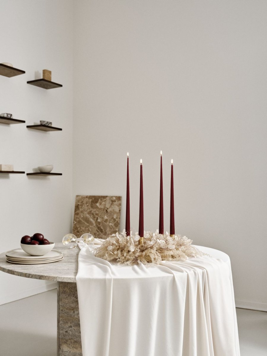 ester & erik Stagelys 4 stk. �2,6/H42 cm, Deep Wine