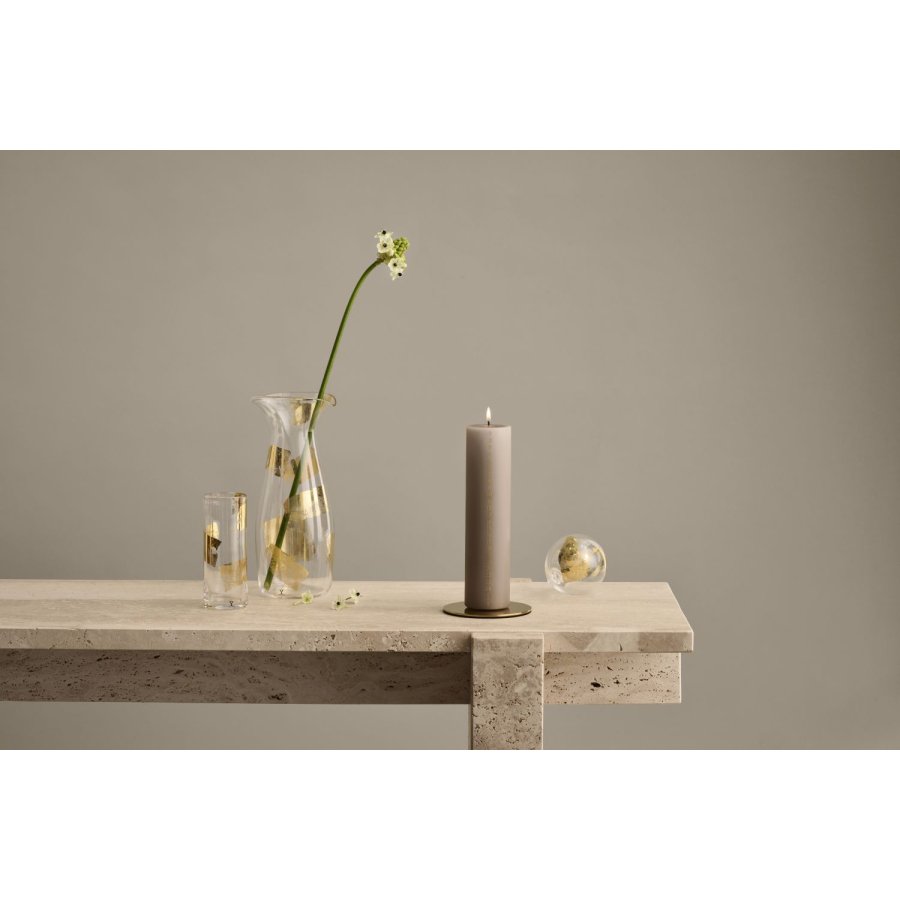 ester & erik Kalenderlys �5/H25 cm, Linen Grey