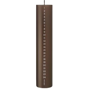 ester & erik Kalenderlys �5/H25 cm, Hazelnut
