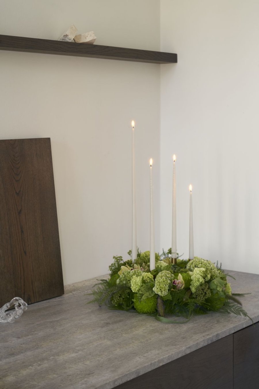 ester & erik Lysestick 4 stk. �2,6/H10 cm, Guld