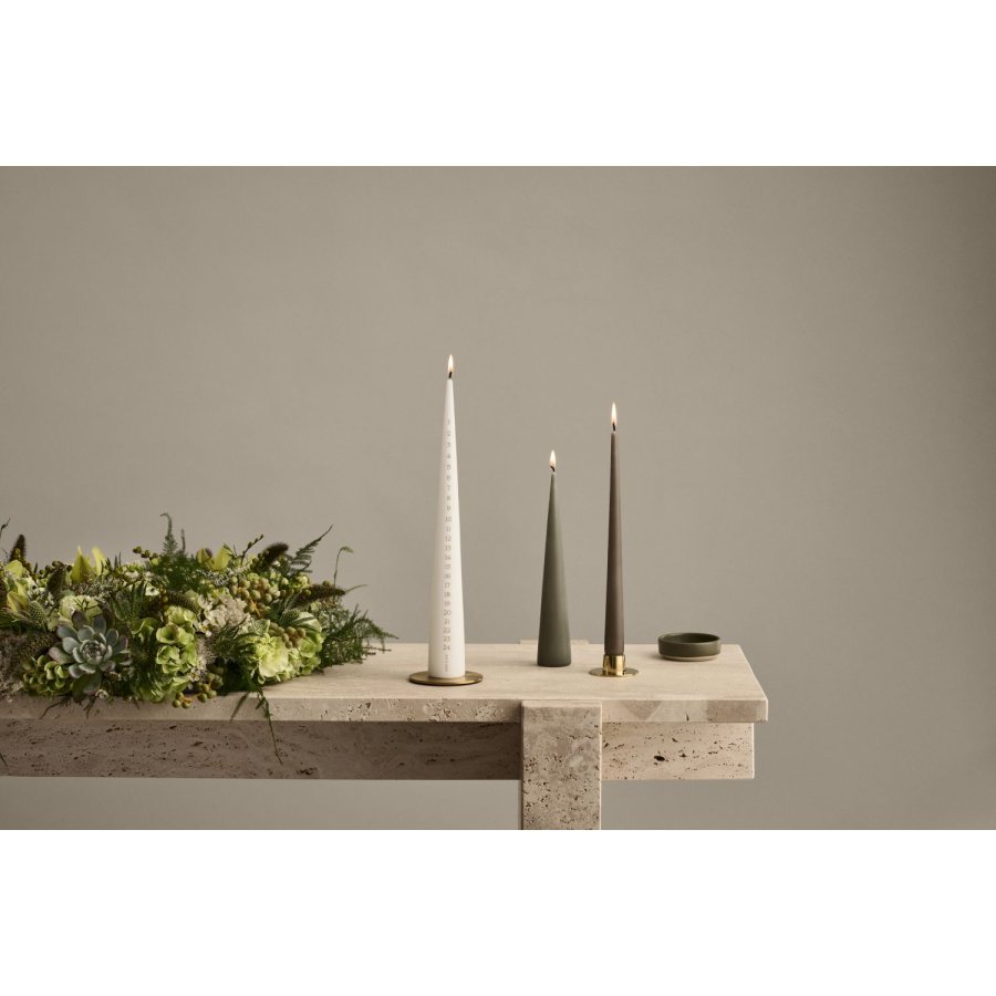 ester & erik Kerzenplatte �9 cm, Gold