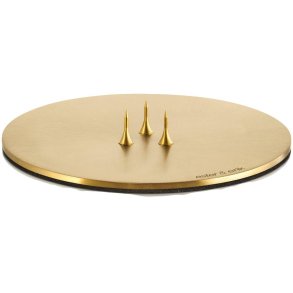 ester & erik Kerzenplatte �9 cm, Gold