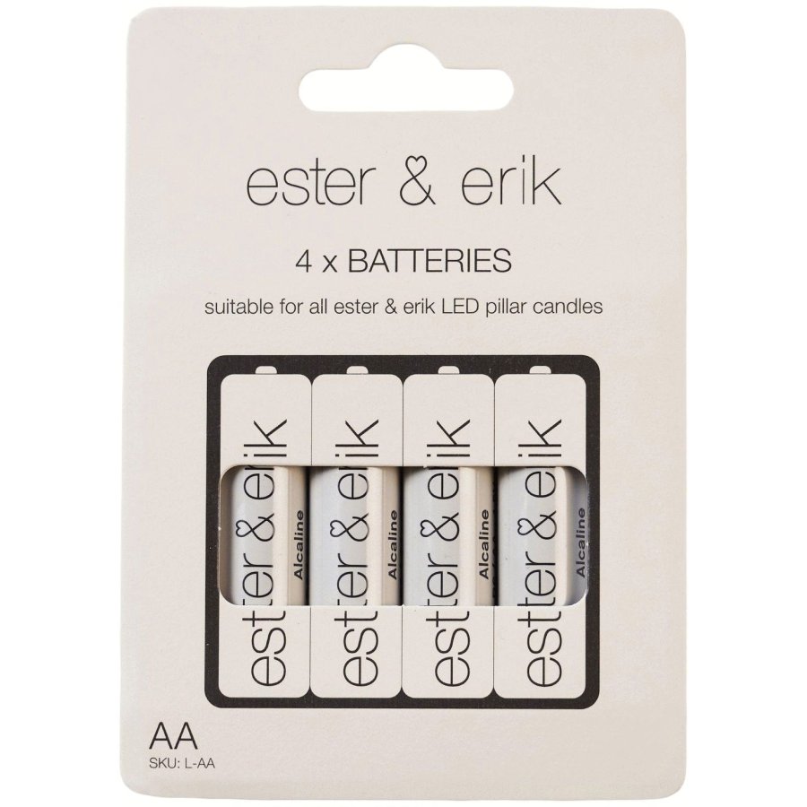 ester & erik AA Batterien 4er Set