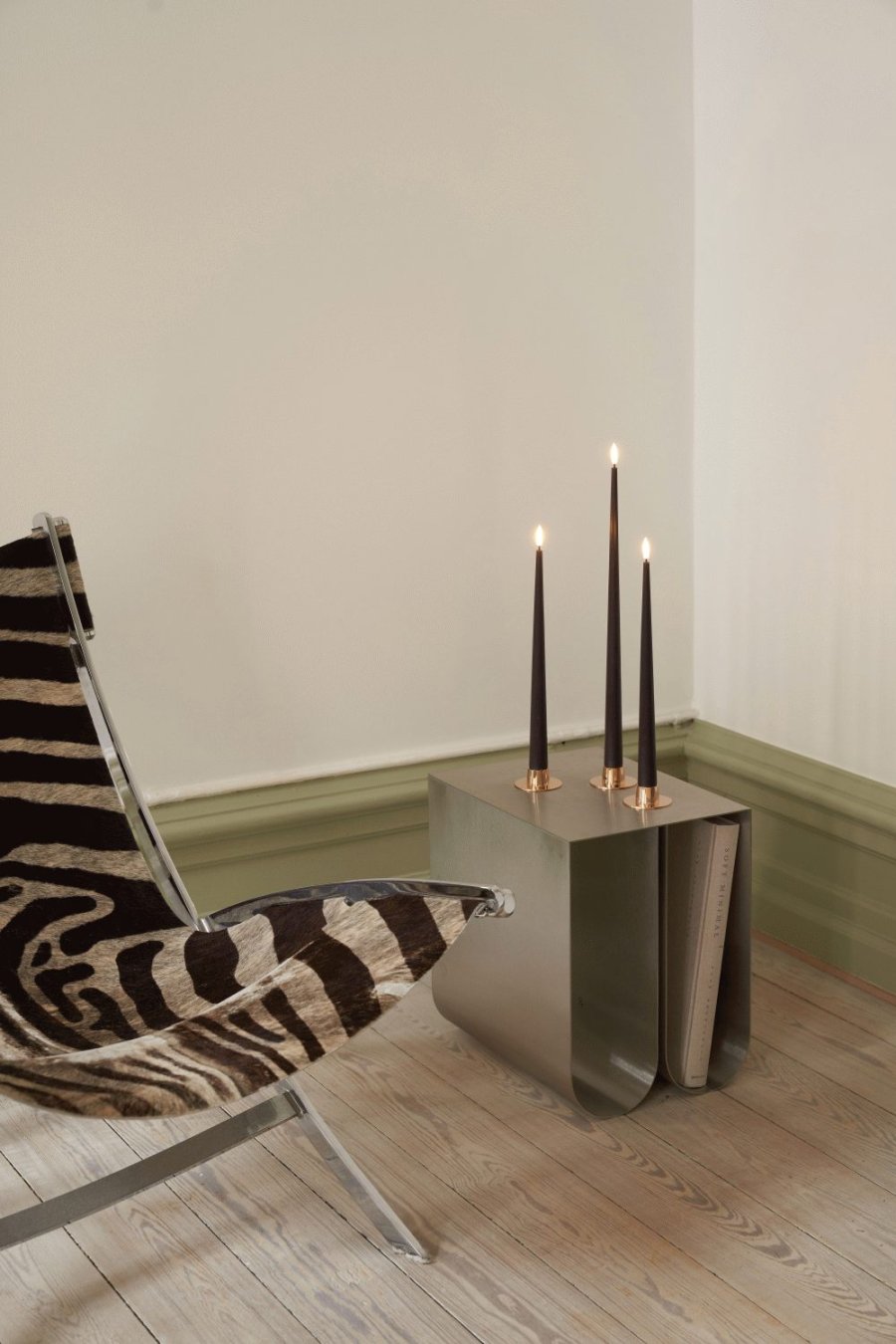 ester & erik Stagelys LED 2 stk. �2,6/H30 cm, Espresso