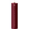 ester & erik LED kalenderlys m. Fjernbetjening �6/H24,5 cm, Deep Wine
