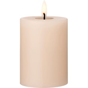 ester & erik Bloklys LED �7,5/H10 cm, Ice Latte