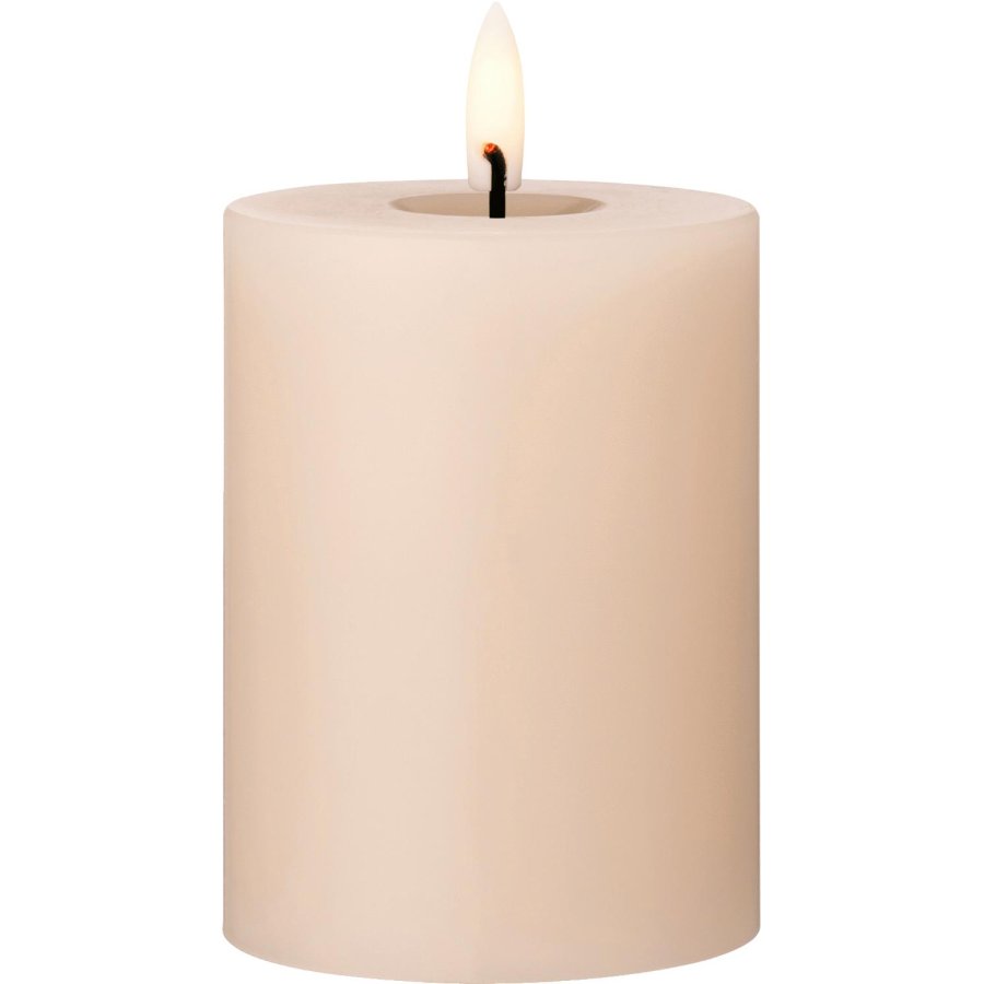 ester & erik Bloklys LED �7,5/H10 cm, Ice Latte