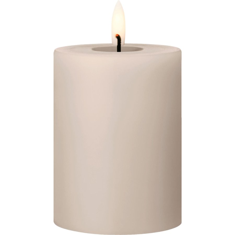 ester & erik Bloklys LED �7,5/H10 cm, Linen Grey