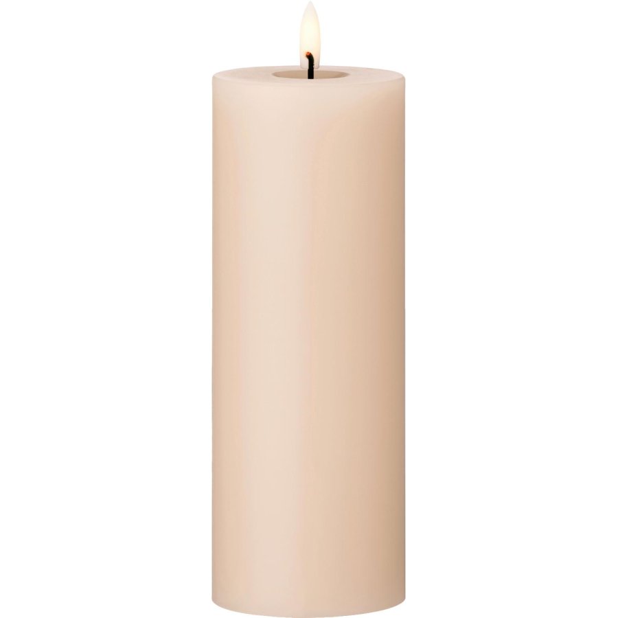 ester & erik Bloklys LED �7,5/H20 cm, Ice Latte