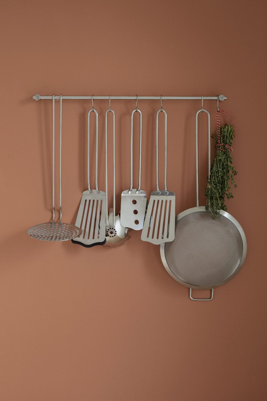 Eva Trio Spatel 28 cm, Gebrsteter Stahl