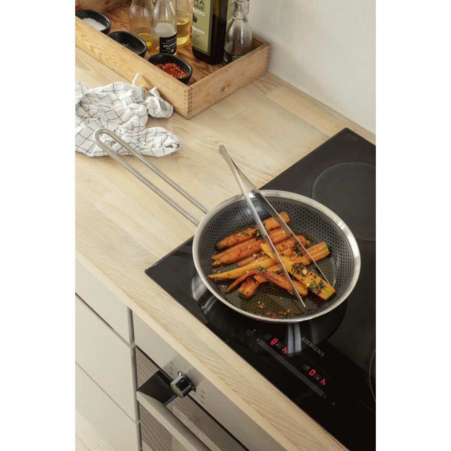 Eva Trio Küchenpinzette 31 cm, Gebürsteter Stahl