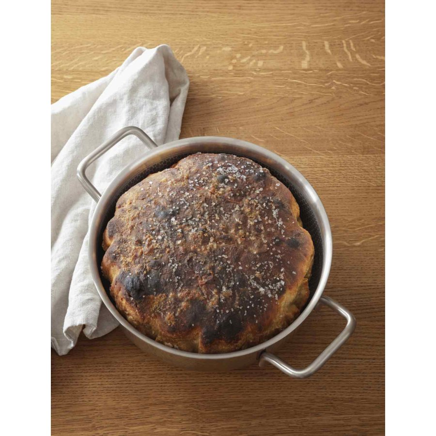 Eva Trio Multi Mosaic Sautierpfanne mit Keramische Antihaftbeschichtung 24 cm