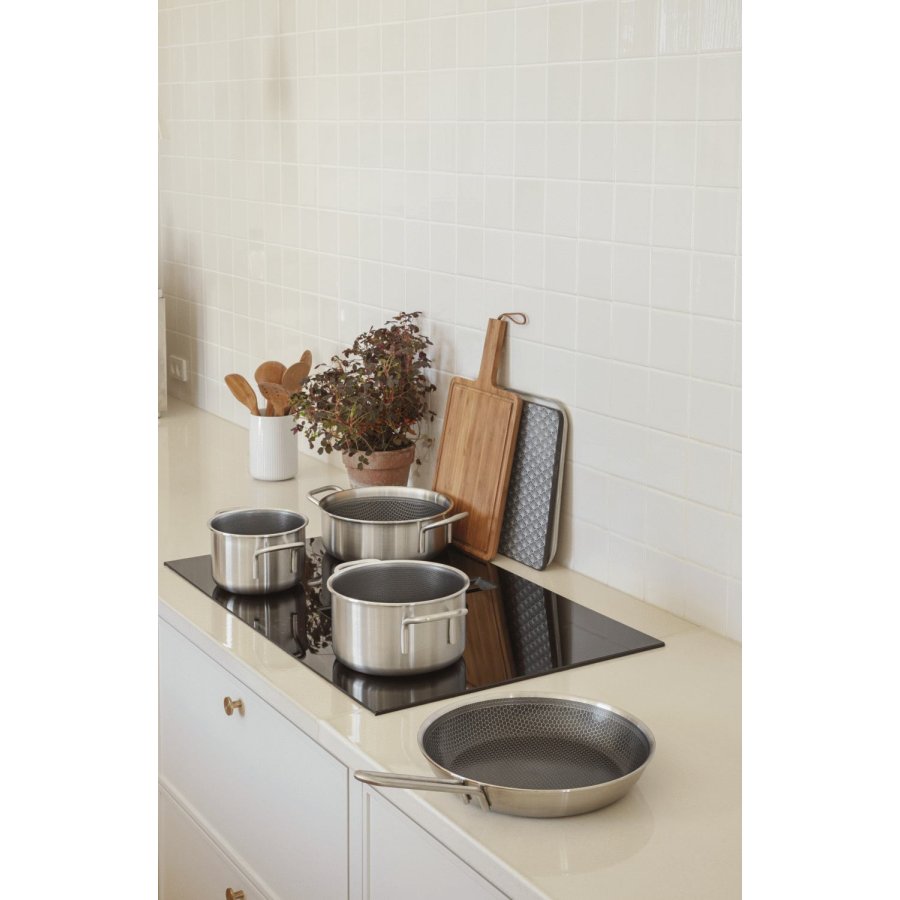 Eva Trio Multi Mosaic Sautierpfanne mit Keramische Antihaftbeschichtung 24 cm