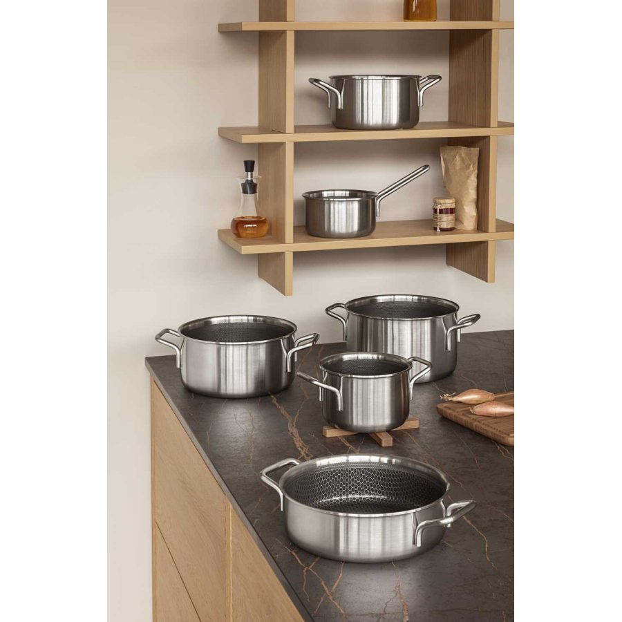 Eva Trio Multi Mosaic Topf mit Keramische Antihaftbeschichtung 24 cm/6,5 L