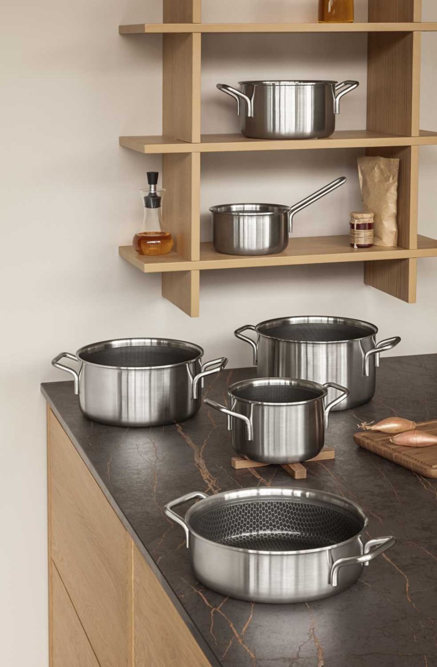 Eva Trio Multi Mosaic Topf mit Keramische Antihaftbeschichtung 24 cm/6,5 L