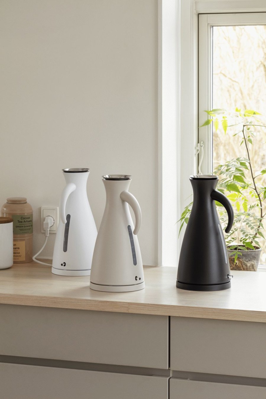 Eva Solo Waterkoker 1,5 L, Mat Wit