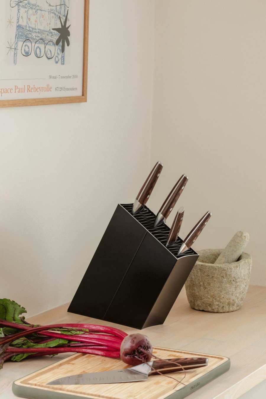 Eva Solo Nordic Kitchen Santokumesser 18 cm, Pakkaholz