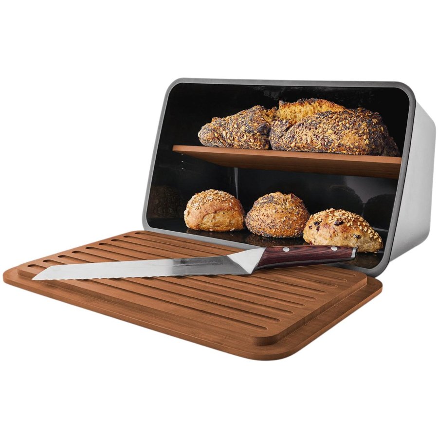 Eva Solo Nordic Kitchen Brotkasten 26x39x21 cm, Schwarz