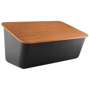 Eva Solo Nordic Kitchen Brotkasten 26x39x21 cm, Schwarz