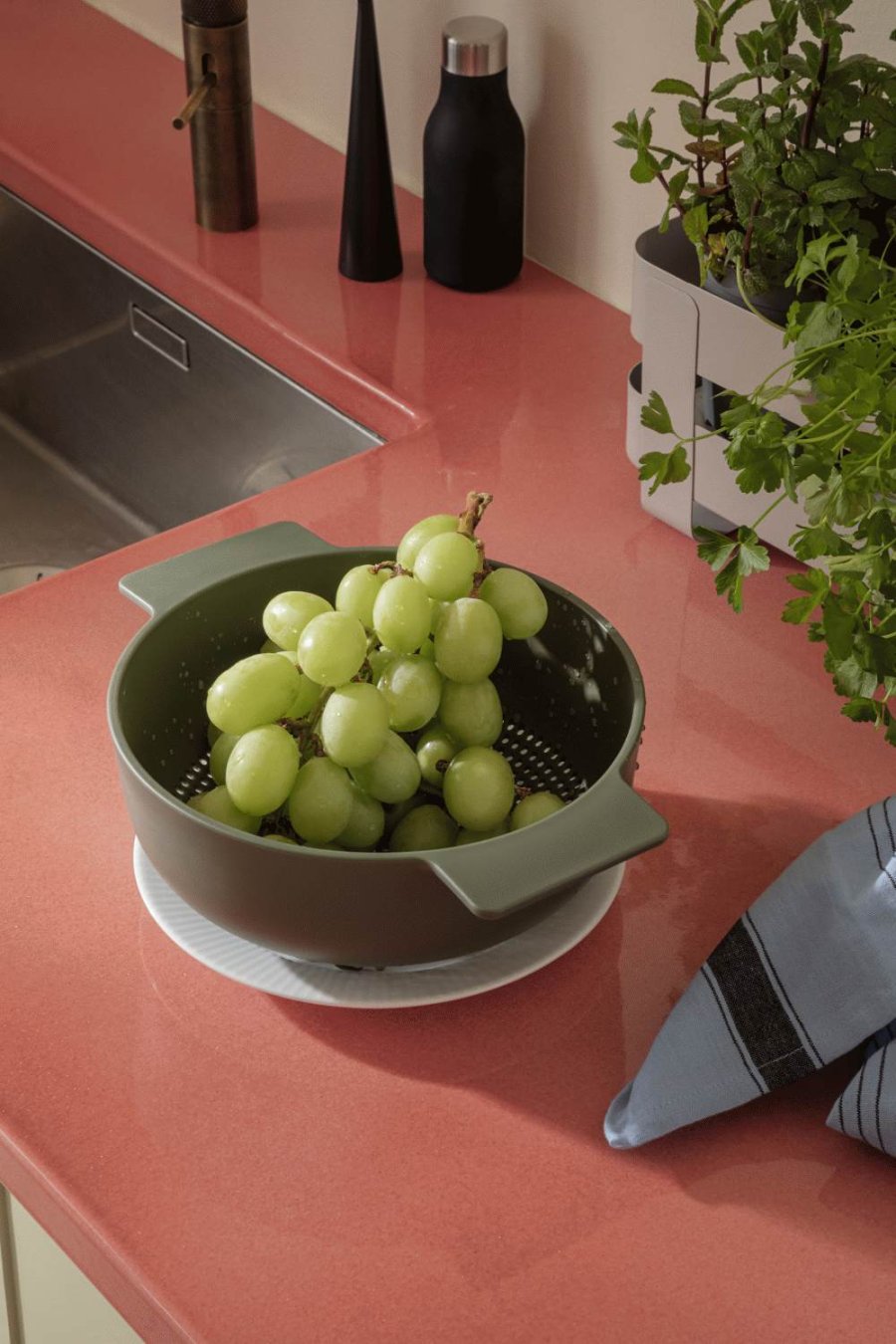 Eva Solo Green Tools Seiher 23 cm, Grün