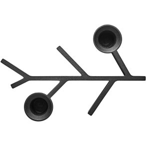 Eva Solo Twig Kerzenhalter 18 cm, Black
