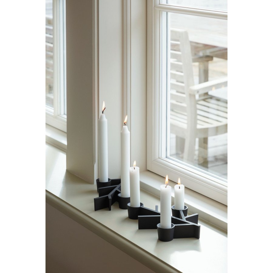 Eva Solo Twig Kerzenhalter 18 cm, Black