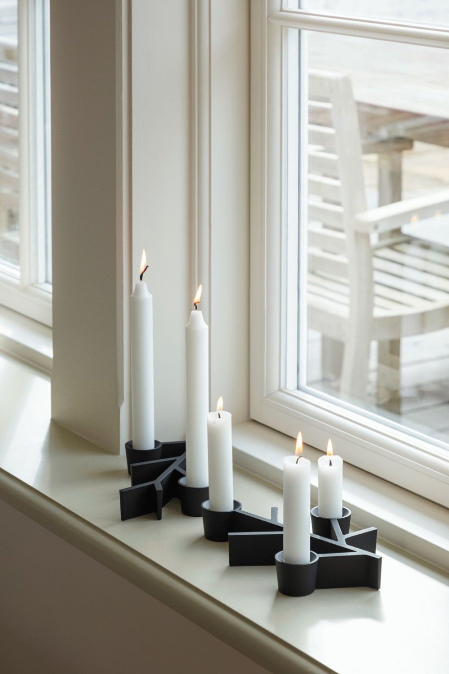 Eva Solo Twig Kerzenhalter 18 cm, Black