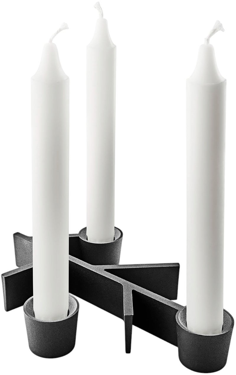 Eva Solo Twig Kerzenhalter 20 cm, Schwarz
