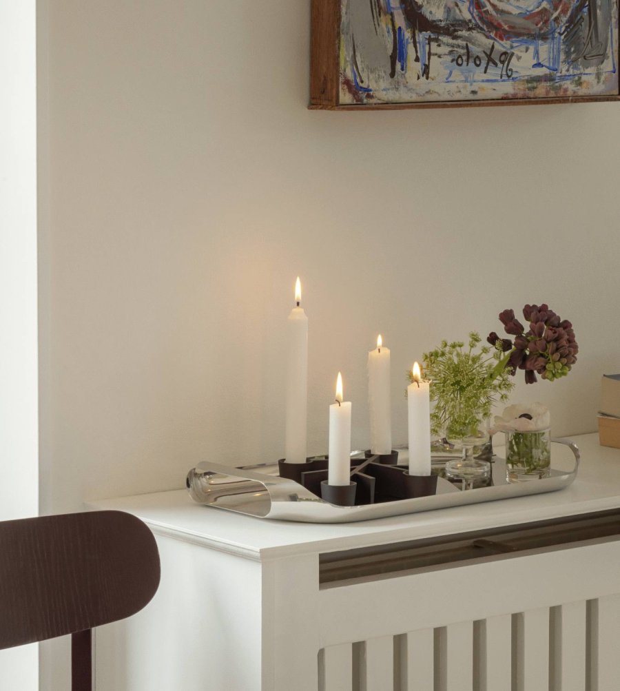 Eva Solo Twig Kerzenhalter 23 cm, Schwarz