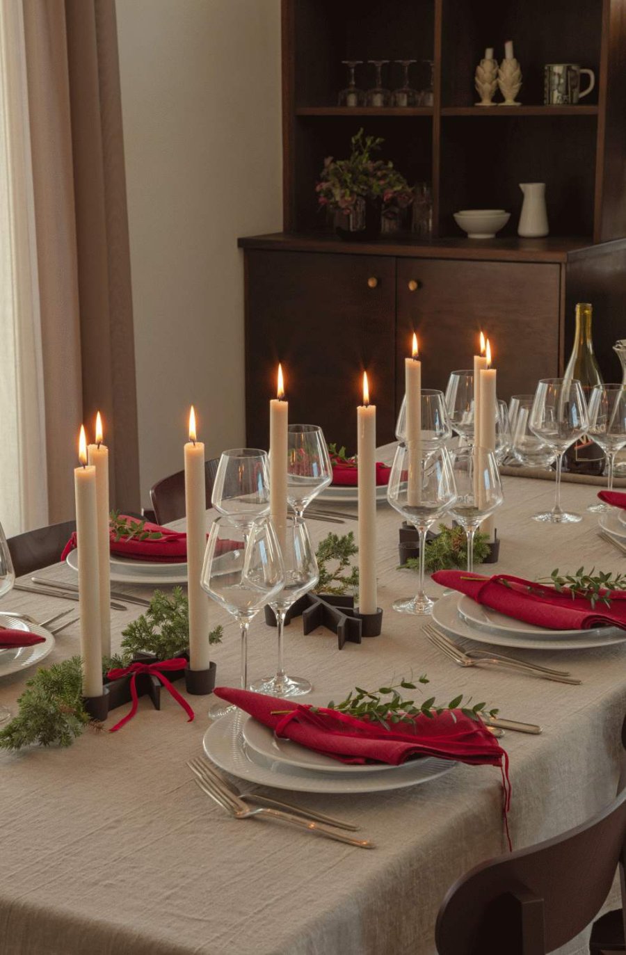 Eva Solo Twig Kerzenhalter 23 cm, Schwarz