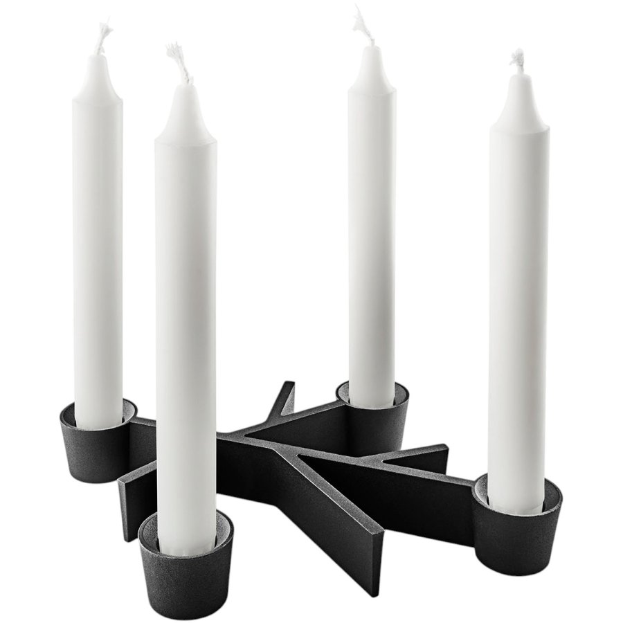 Eva Solo Twig Kerzenhalter 23 cm, Schwarz