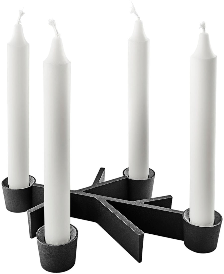 Eva Solo Twig Kerzenhalter 23 cm, Schwarz