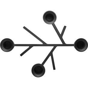 Eva Solo Twig Kerzenhalter 23 cm, Schwarz