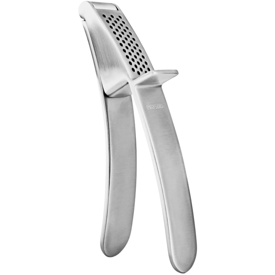 Eva Solo Knoblauchpresse 16 cm, Gebürsteter Stahl