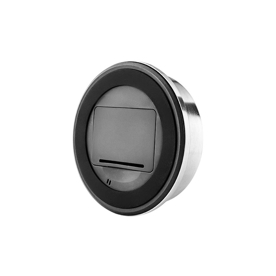 Eva Solo Magnetischer Timer 9 cm, Gebrsteter Stahl