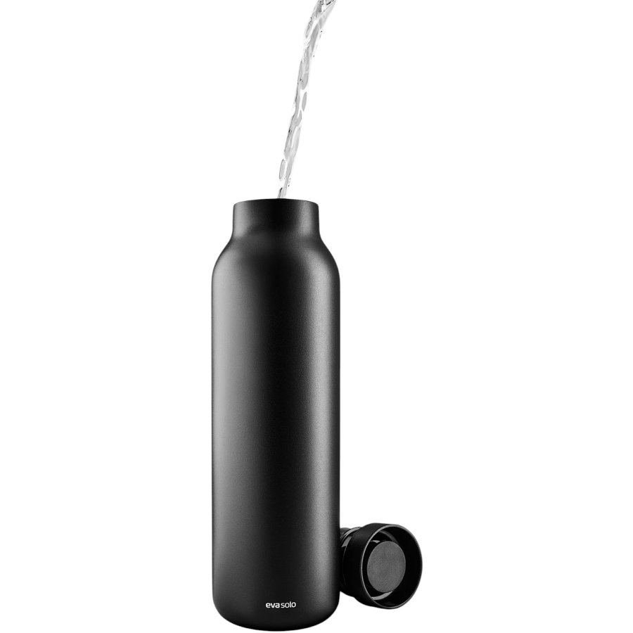 Eva Solo Urban Thermosflasche 0,7 L, Schwarz