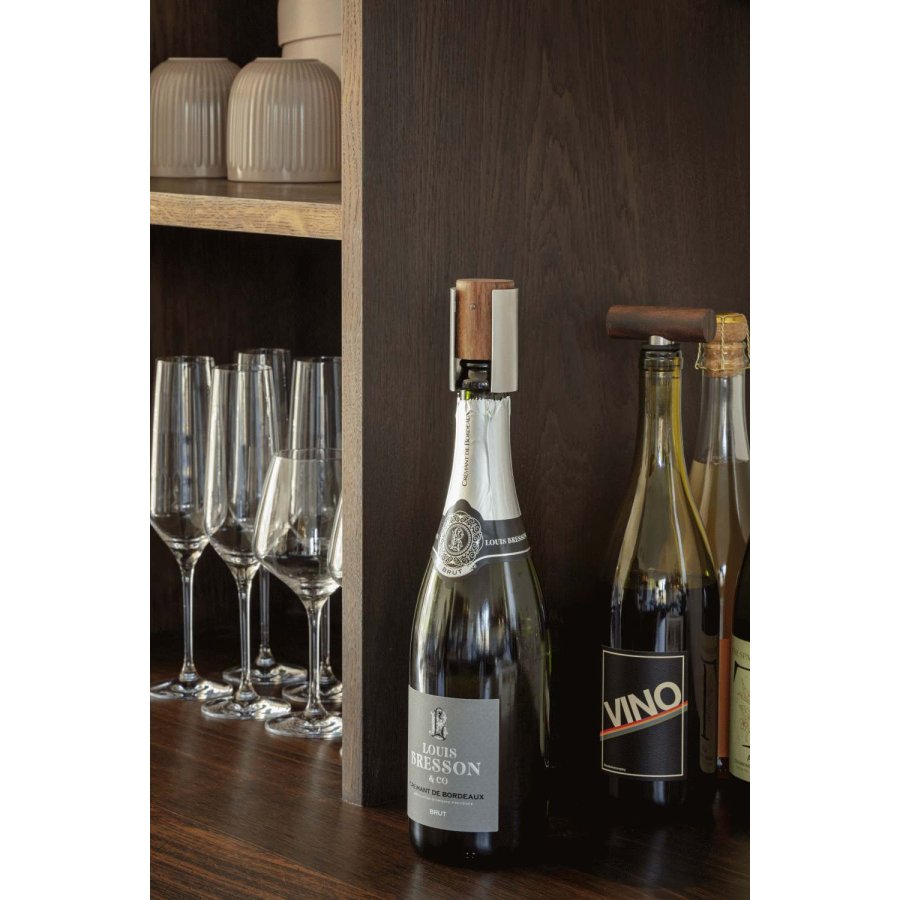 Eva Solo Liquid Lounge Sektverschluss, Nussbaum