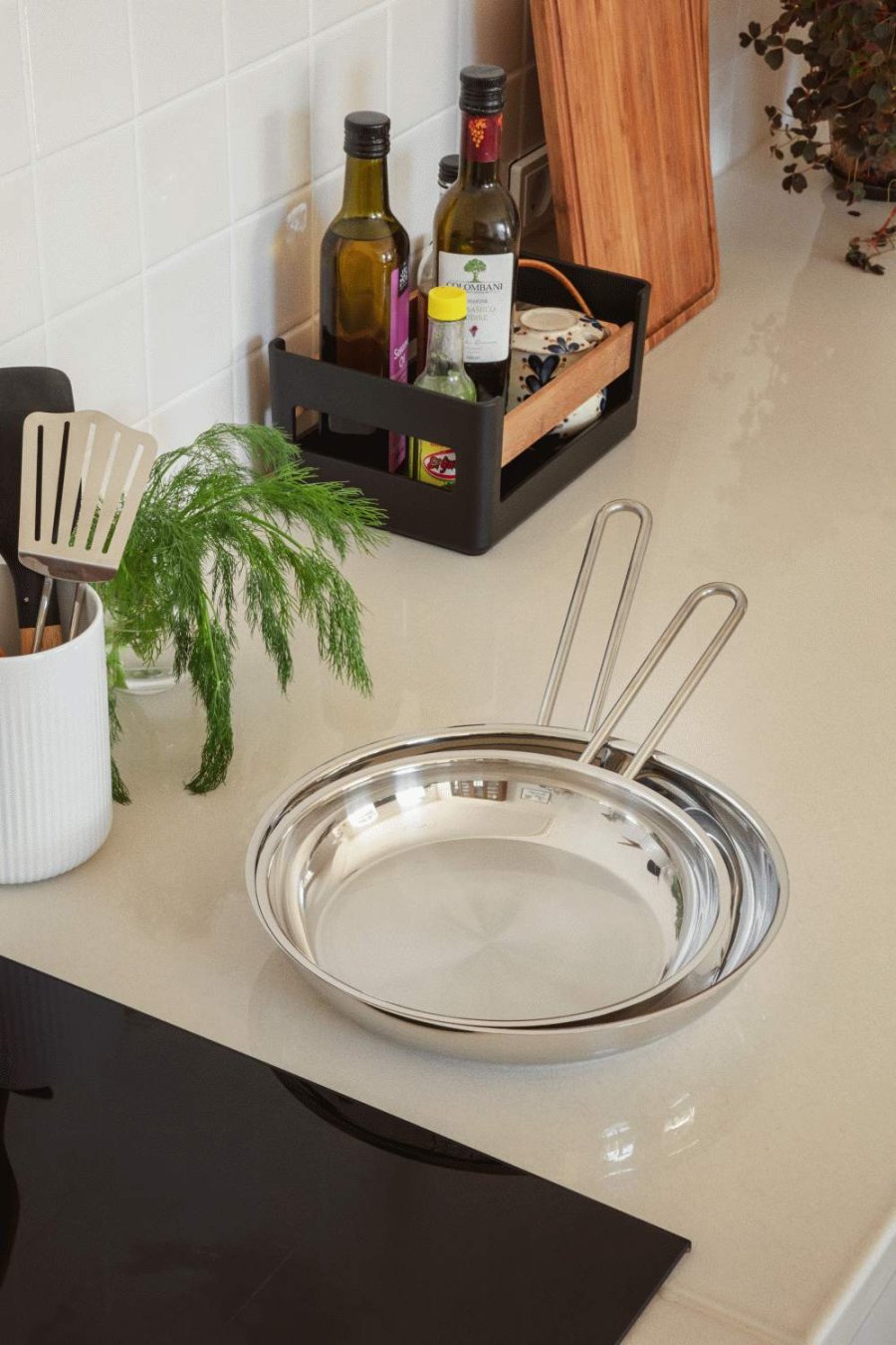 Eva Trio Bratpfanne mit Stahlboden 24 cm