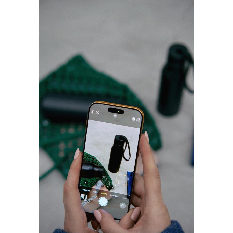 Eva Solo RE-Hydrate To Go Thermoflasche 0,5 L, Schwarz