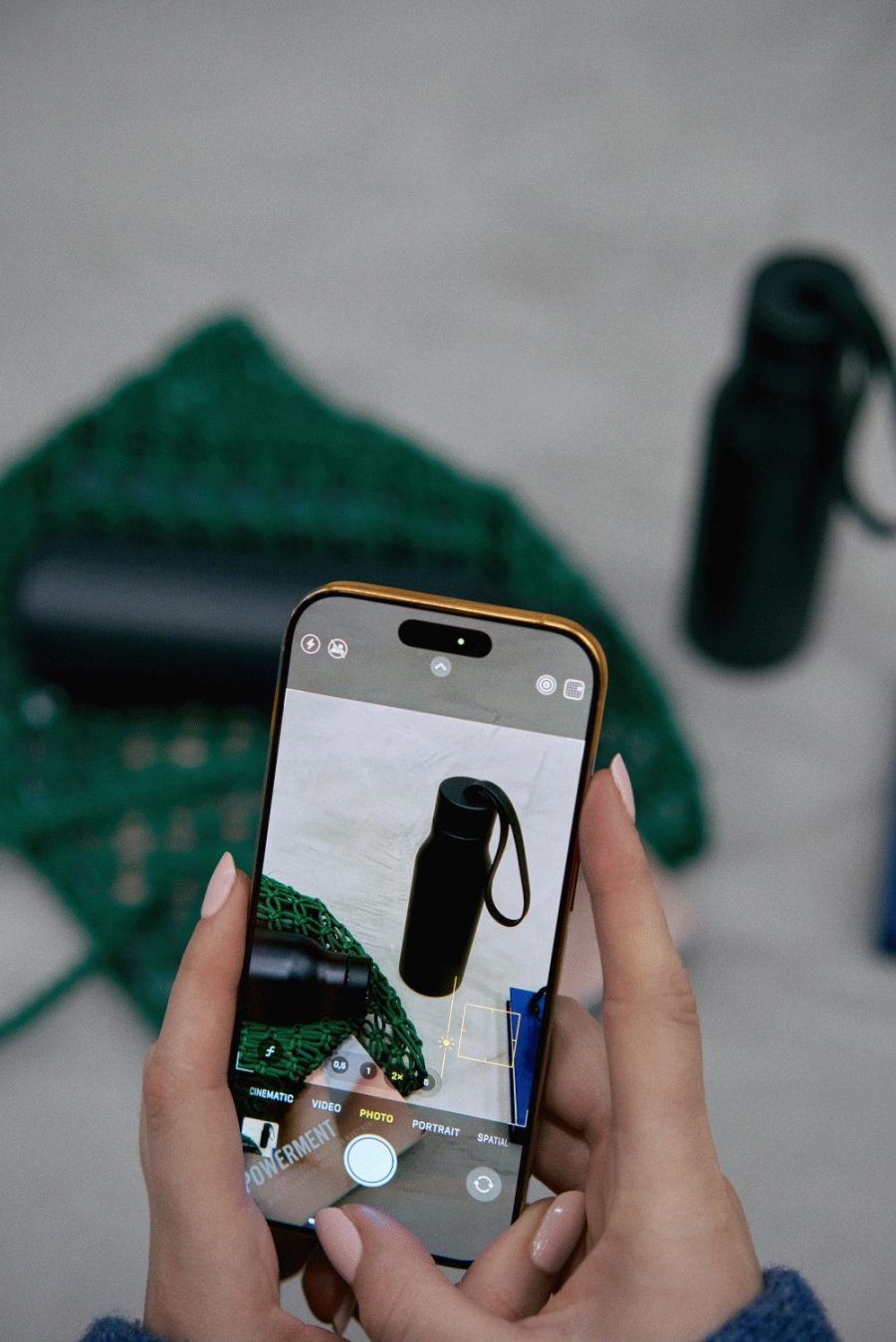 Eva Solo RE-Hydrate To Go Thermoflasche 0,5 L, Schwarz