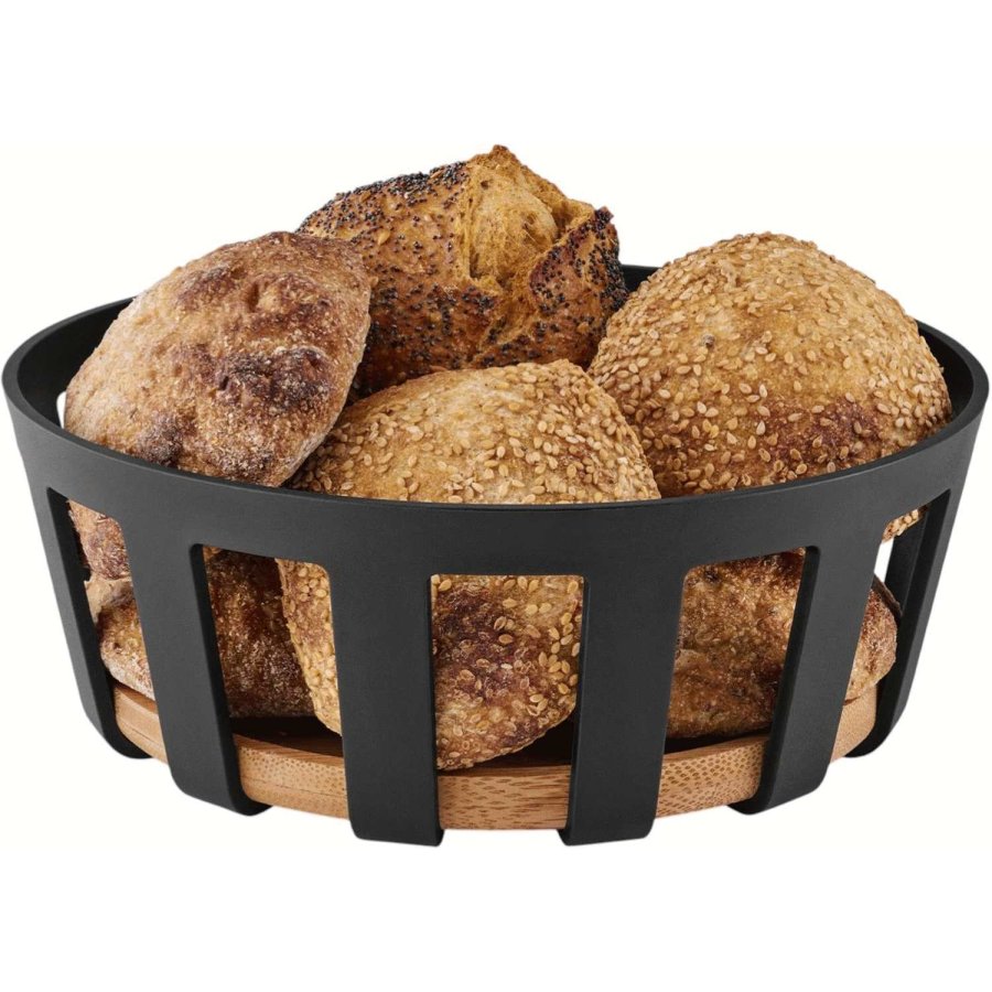 Eva Solo Nordic Kitchen Brotkorb �24,5 cm, Schwarz